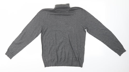Selected Homme Womens Grey Pullover Jumper Size M
