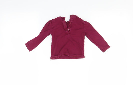 Early days Baby Purple Basic T-Shirt Size 9-12 Months