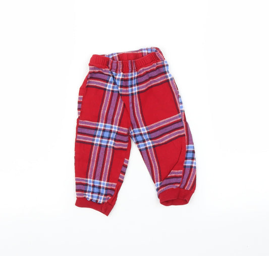 George Baby Multicoloured Check Pyjama Pants Size 9-12 Months