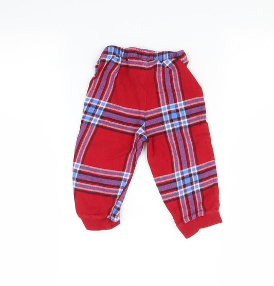 George Baby Multicoloured Check Pyjama Pants Size 9-12 Months