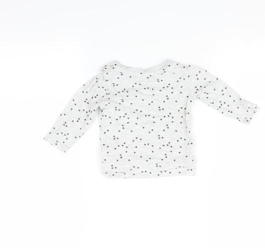 Primark Baby Grey Basic T-Shirt Size 6-9 Months