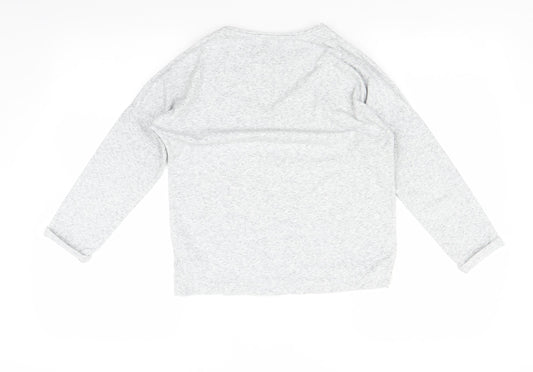 NEXT Girls Grey Pullover Jumper Size 10 Years - Horse