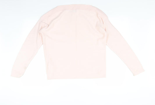 Womens UK Size L RESERVED Pink Pullover Jumper