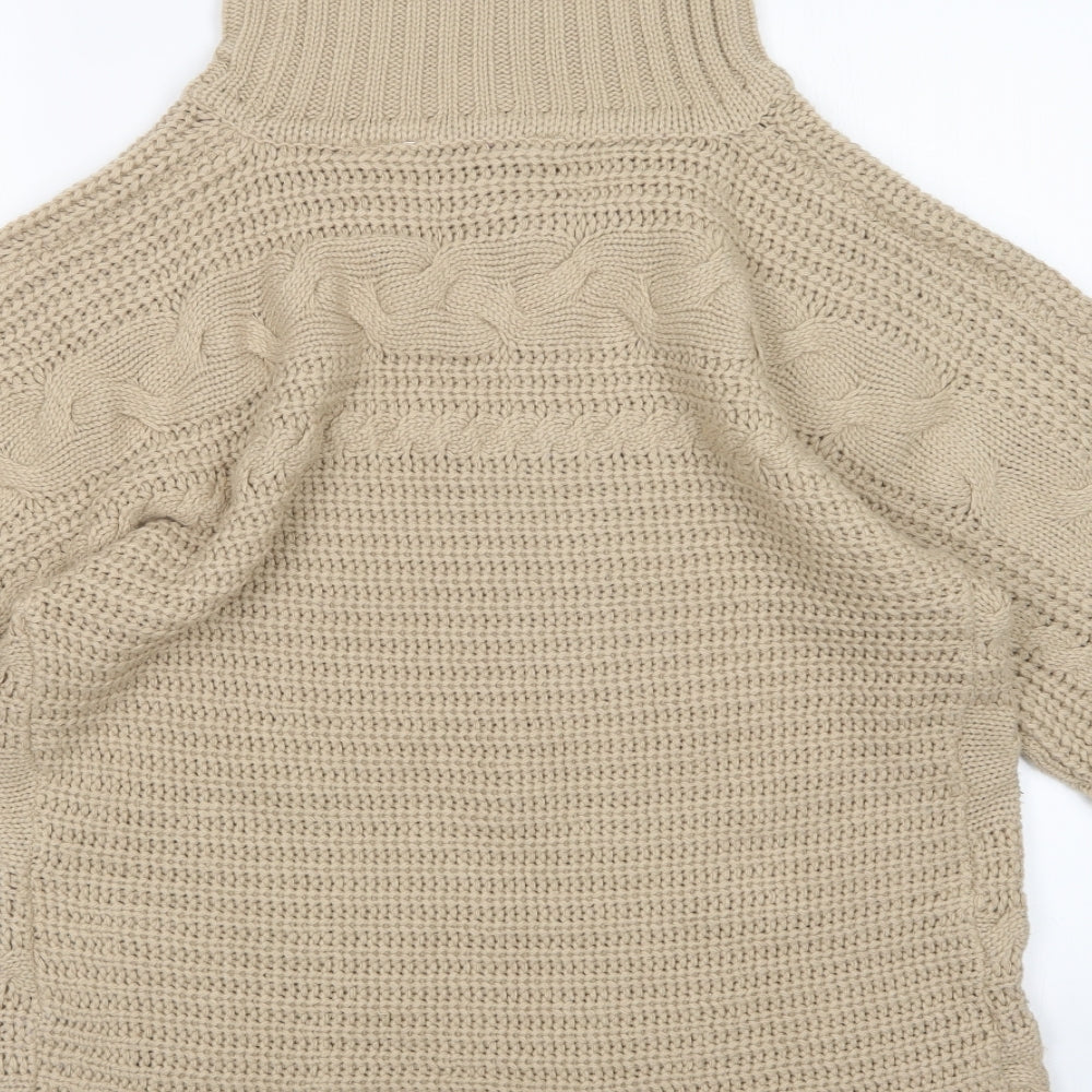 EWM Womens Beige Pullover Jumper Size XL