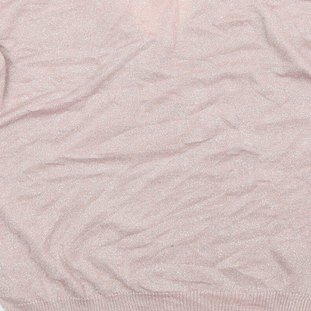 Womens UK Size 16 Together Pink Pullover Jumper