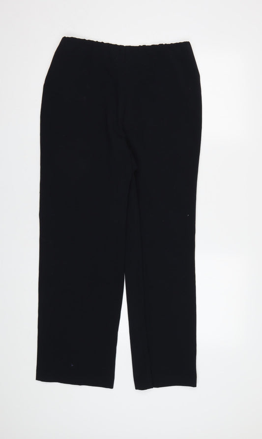 Womens UK Size 12 Isle Regular Fit Blue Trousers