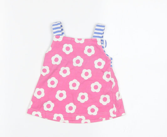 BlueZoo Baby Pink Floral A-Line Size 3-6 Months