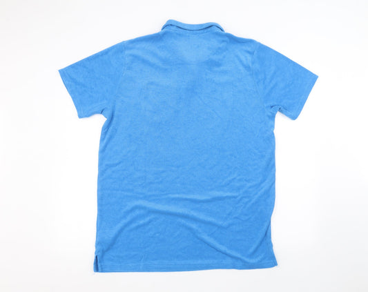 awc85 Mens Blue Polo Size XL