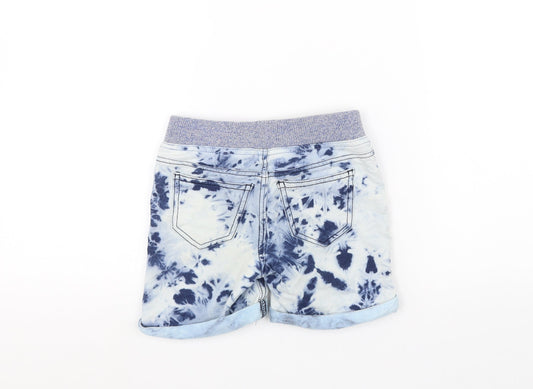 AriZona Girls Blue Sweat Shorts Size 6 Years