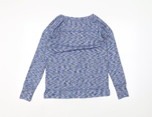 souluxe Womens Blue Pullover Jumper Size S