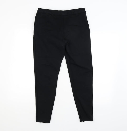 M&S Womens Black Trousers L26 in