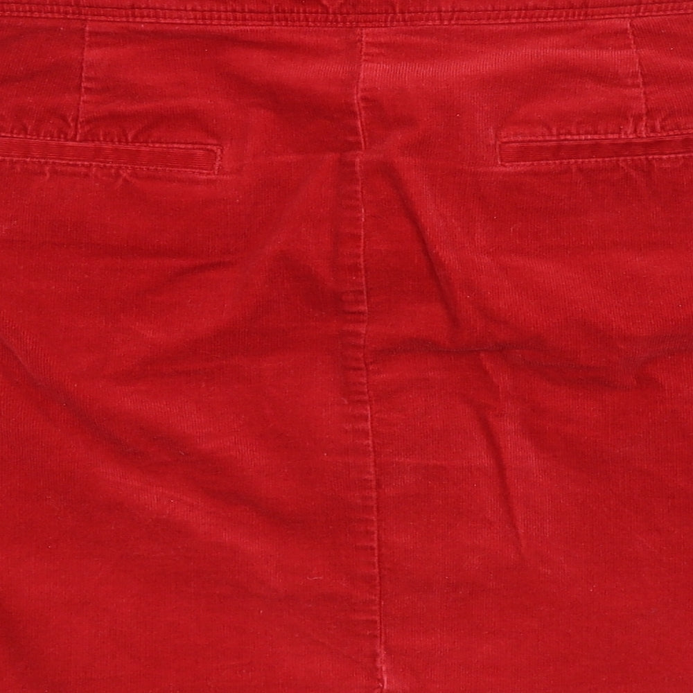 M&S Womens Red   Straight & Pencil Set Size 8