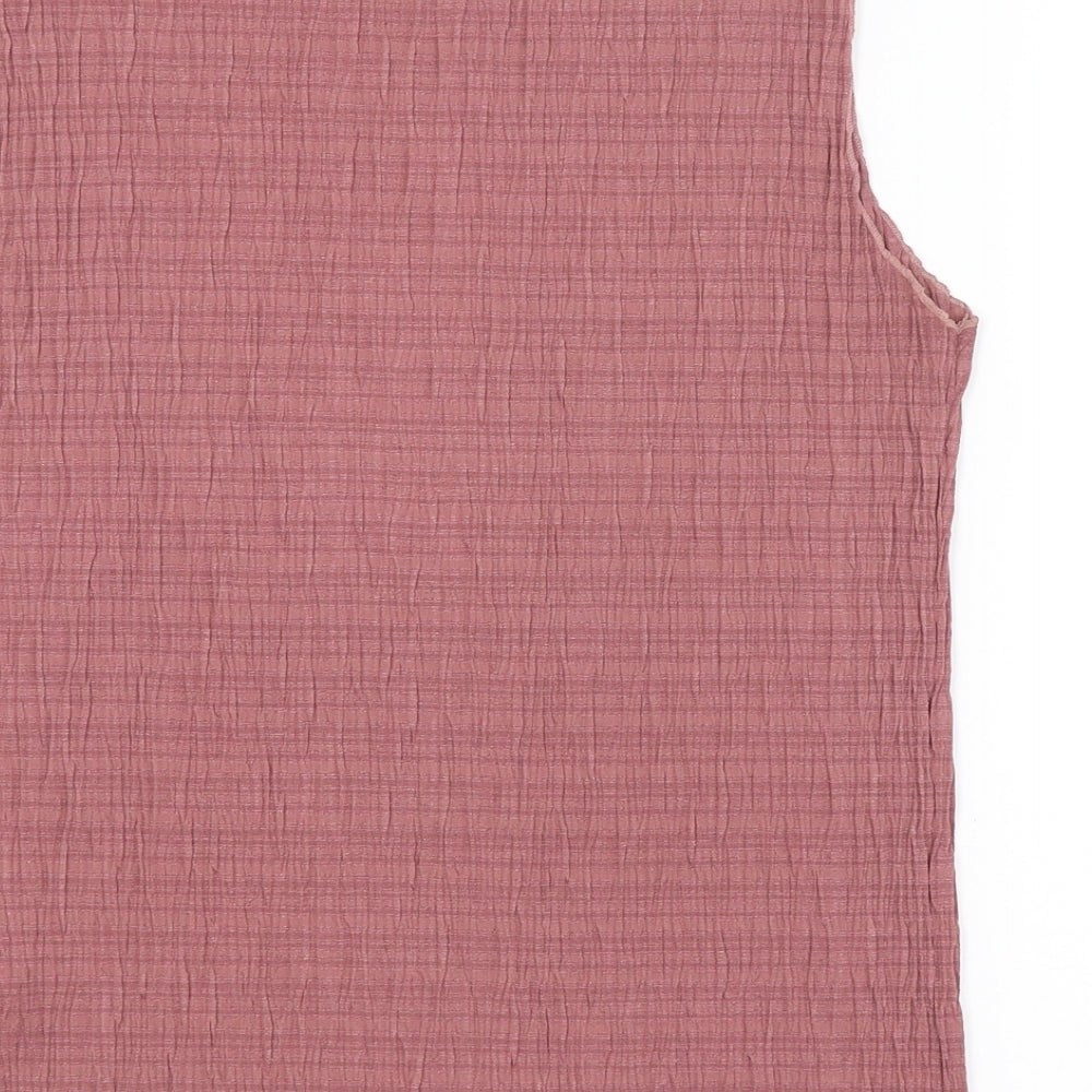 Womens UK Size 14 Preworn Purple Basic Tank