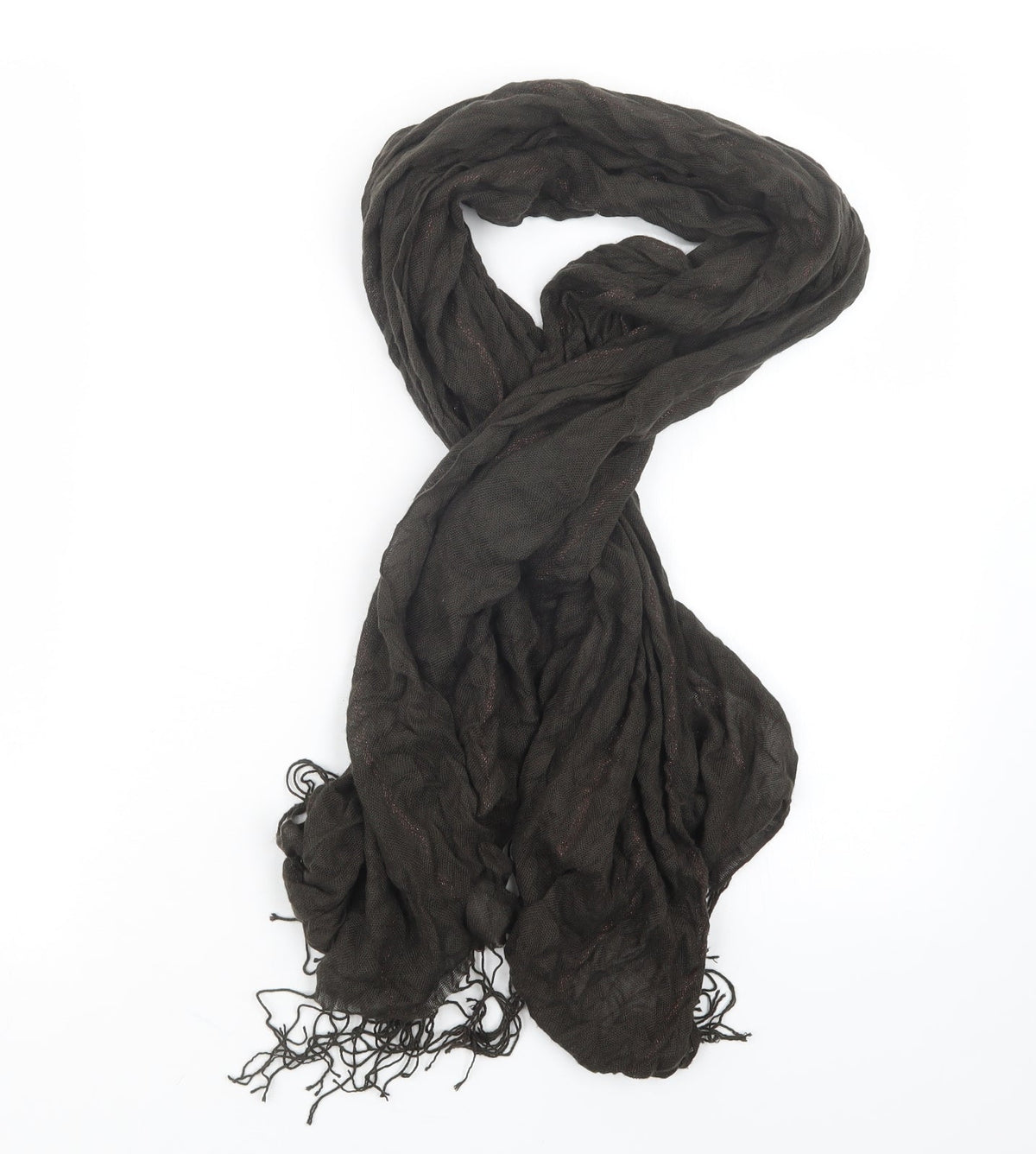 Preworn Womens Brown Scarf