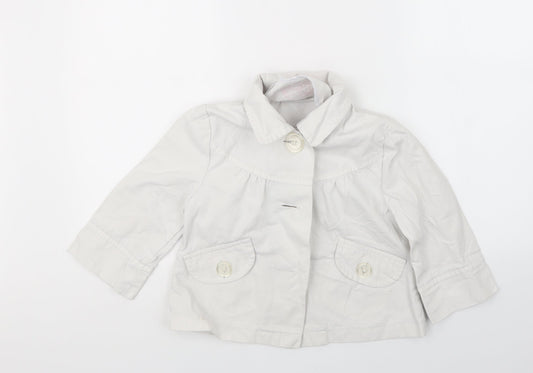 Tammy Girls White Jacket Size 10-11 Years