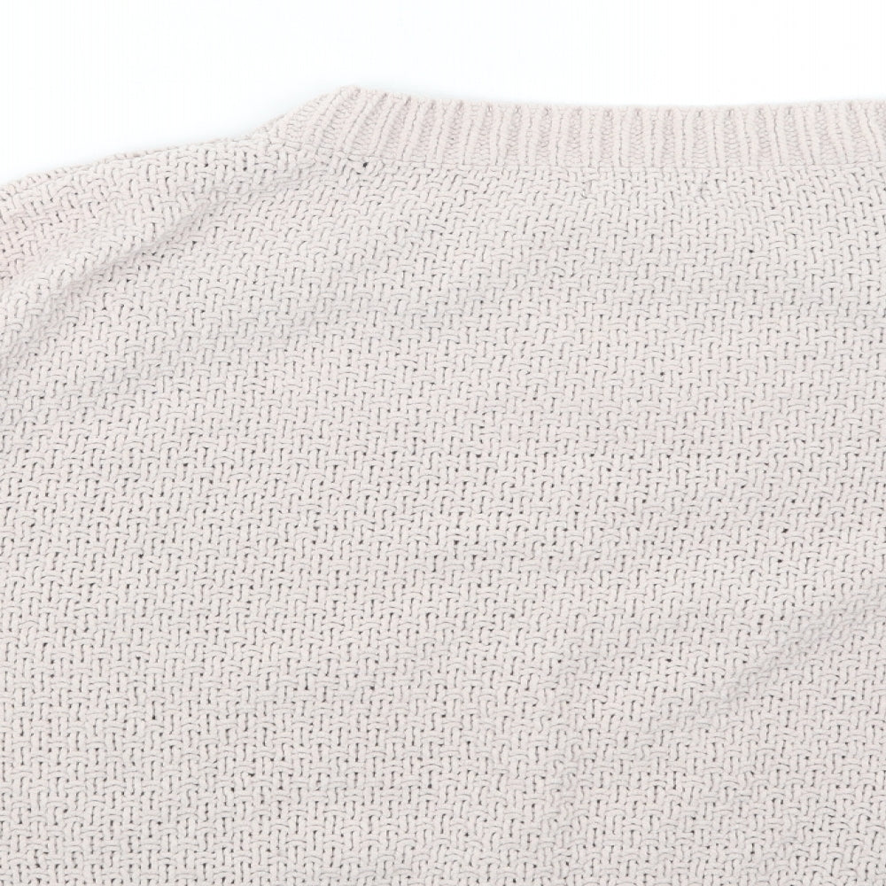 Womens UK Size S New Look Pink Pullover Jumper