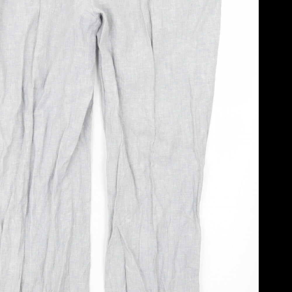 Womens UK Size 20 Marks and Spencer Regular Fit Grey Trousers