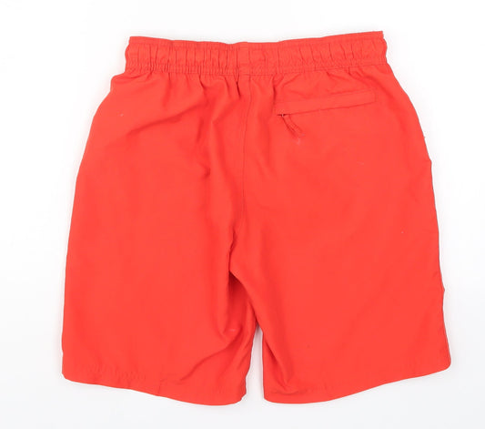 Speedo Mens Red Athletic Shorts Size 26