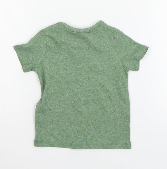 George Boys Green Jersey Basic T-Shirt Size 6-9 Months