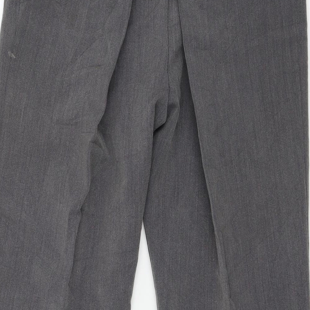 Womens UK Size 16 Preworn Regular Fit Grey Trousers