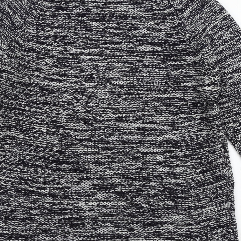 F&F Womens Blue Striped Knit Pullover Jumper Size 10