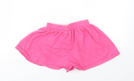 Matalan Girls Pink Cut-Off Shorts Size 4 Years