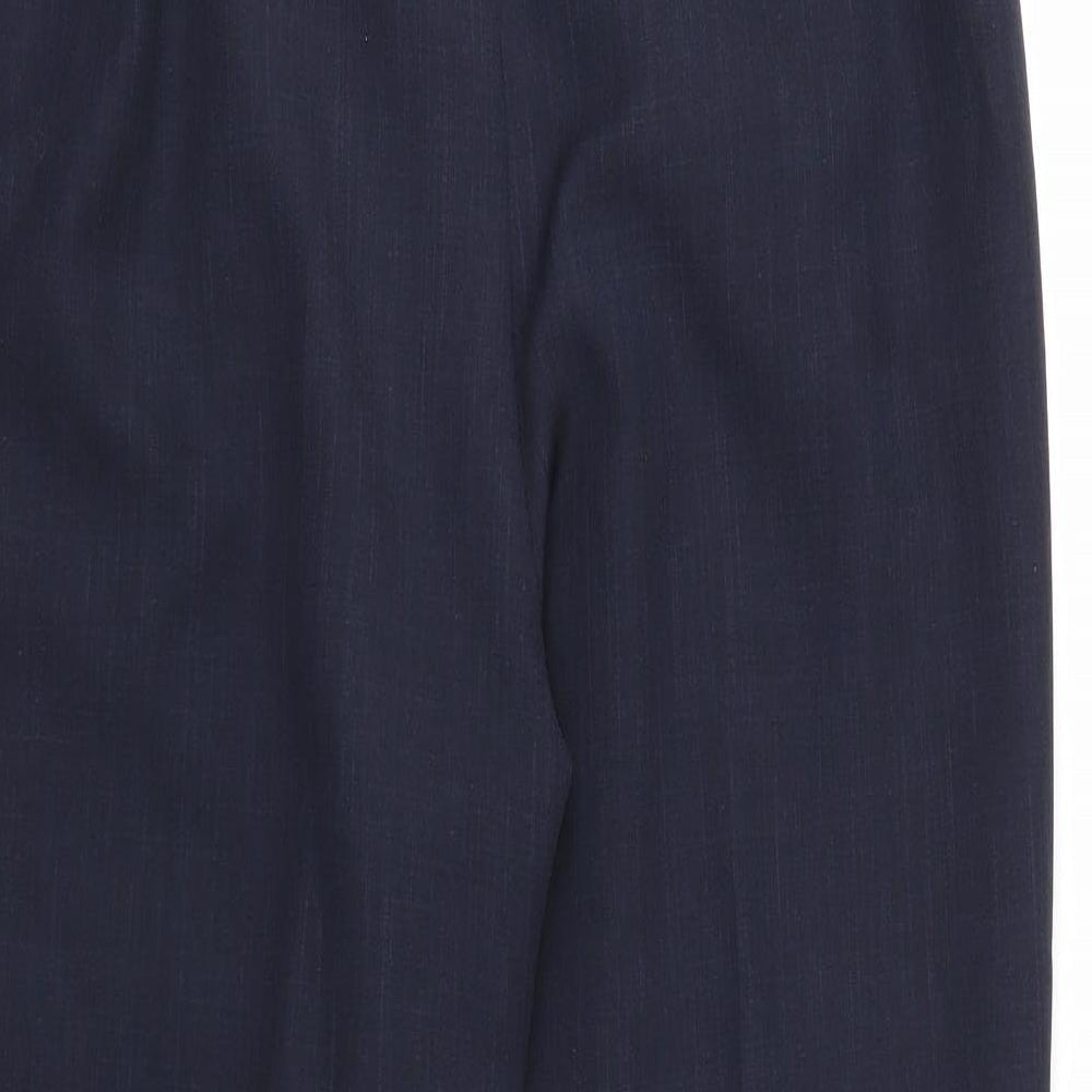 Womens UK Size 16 Berkertex Regular Fit Blue Trousers