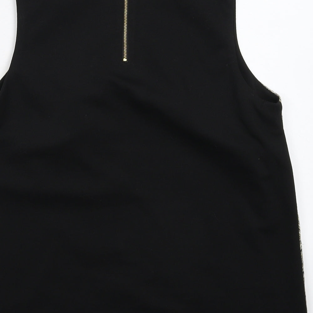 Womens UK Size 12 Warehouse Gold Basic Tank