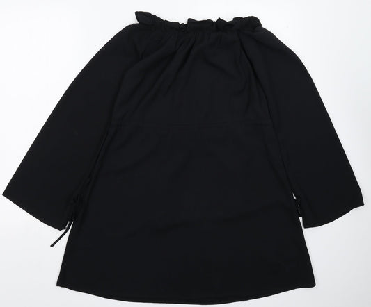 PRETTYLITTLETHING Womens Black Mini Size 6