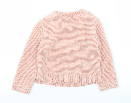 Tommy Bahama Girls Pink Pullover Jumper Size 2-3 Years