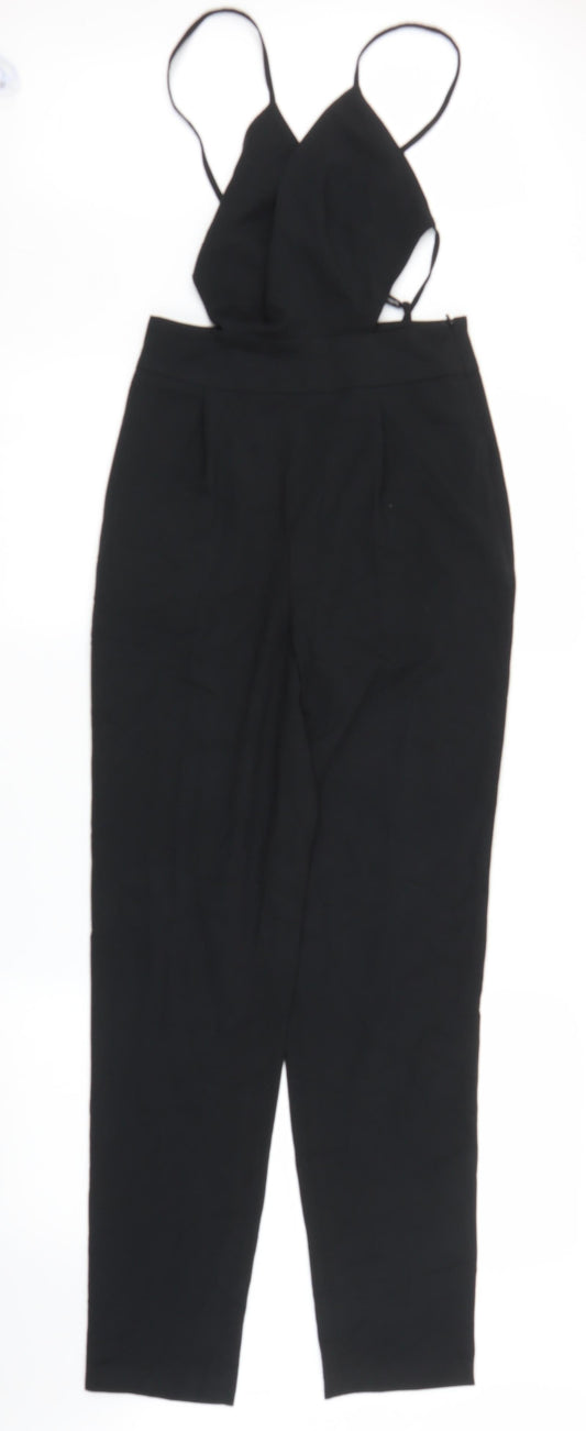 Womens UK Size 6 ASOS One-Piece Black Jumpsuit