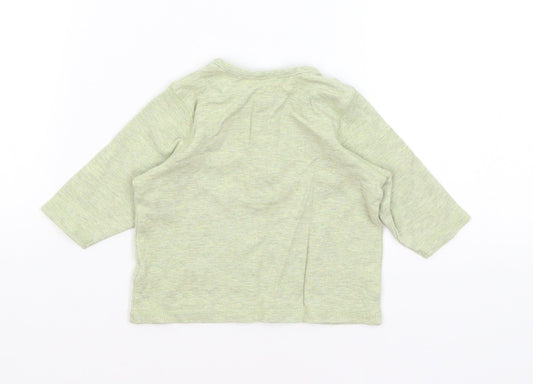 George Baby Green Basic T-Shirt Size 3-6 Months
