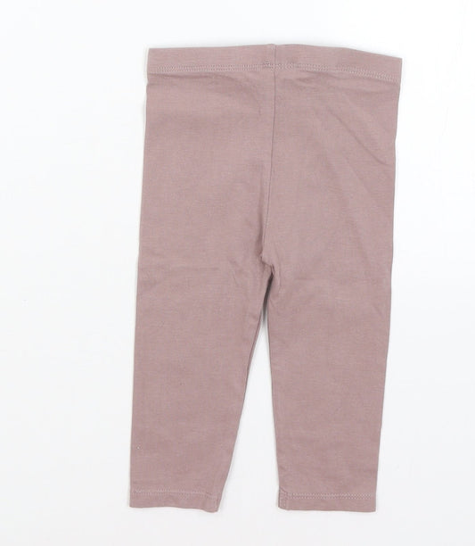 TU Baby Purple Capri Trousers Size 9-12 Months