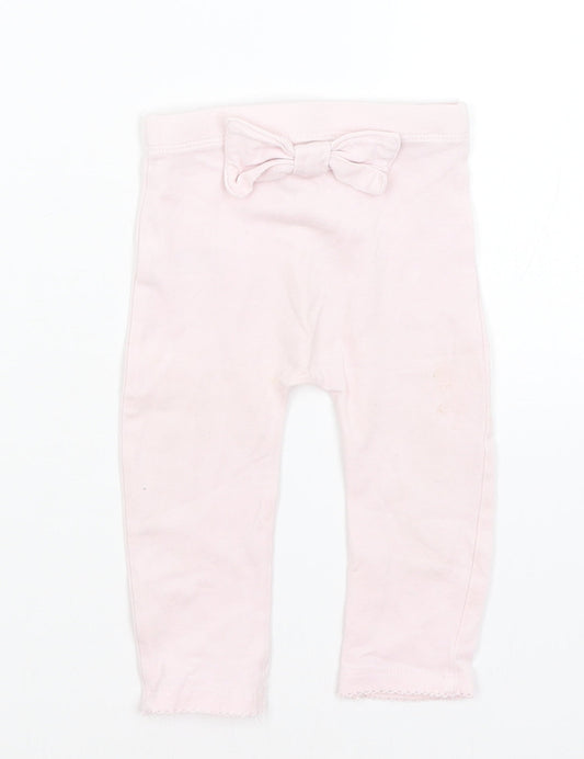 Matalan Baby Pink Capri Trousers Size 9-12 Months