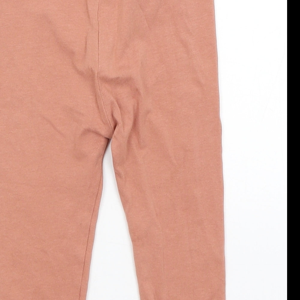 Brand and care label for So Cute Baby Pink Capri Trousers, size 9-12, Months