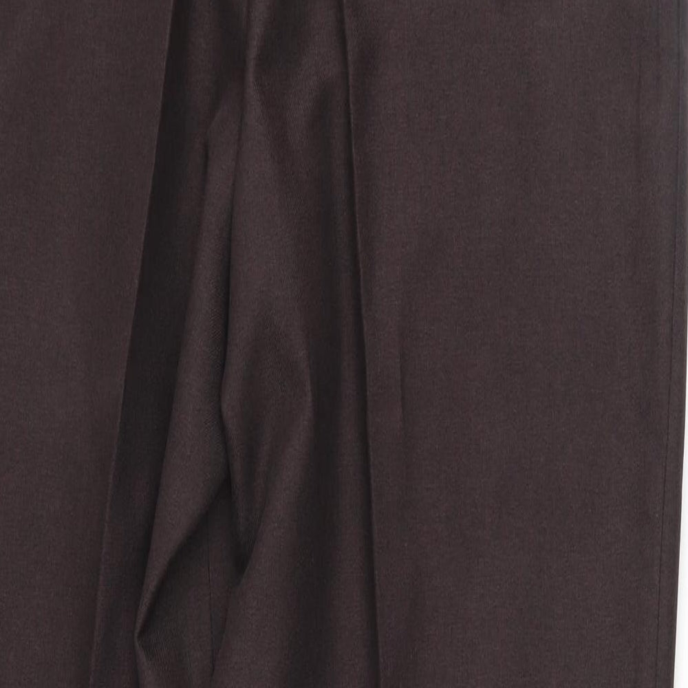 Preworn Mens Brown Trousers Size L L30 in