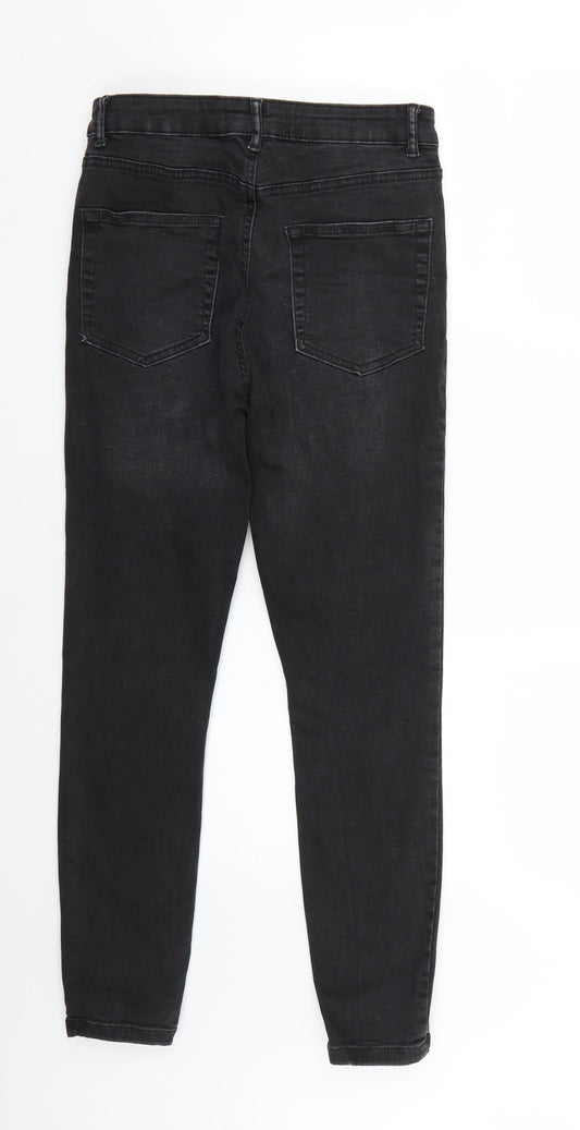 Denim & Co. Womens Black Skinny Jeans Size 12 L25 in