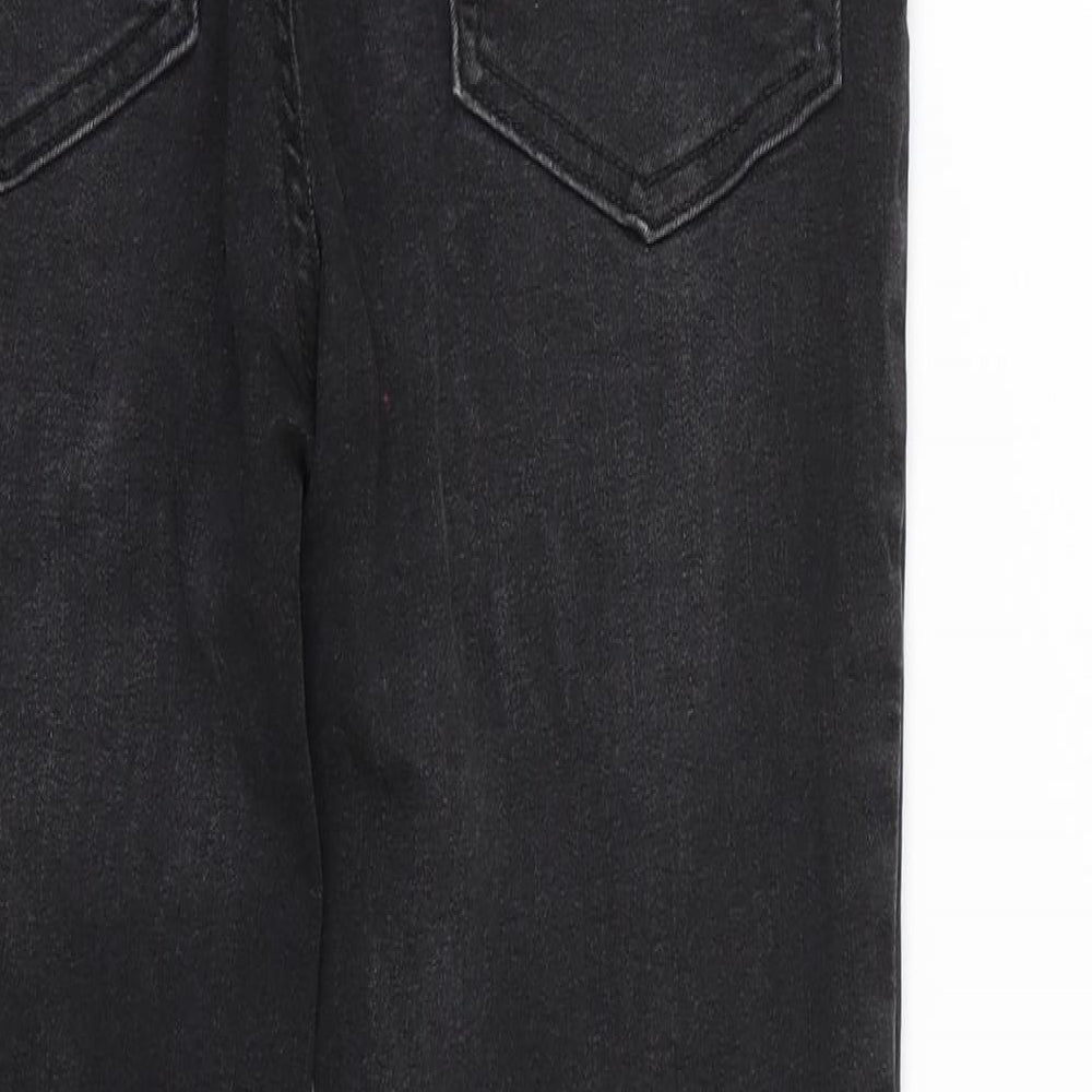 Denim & Co. Womens Black Skinny Jeans Size 12 L25 in