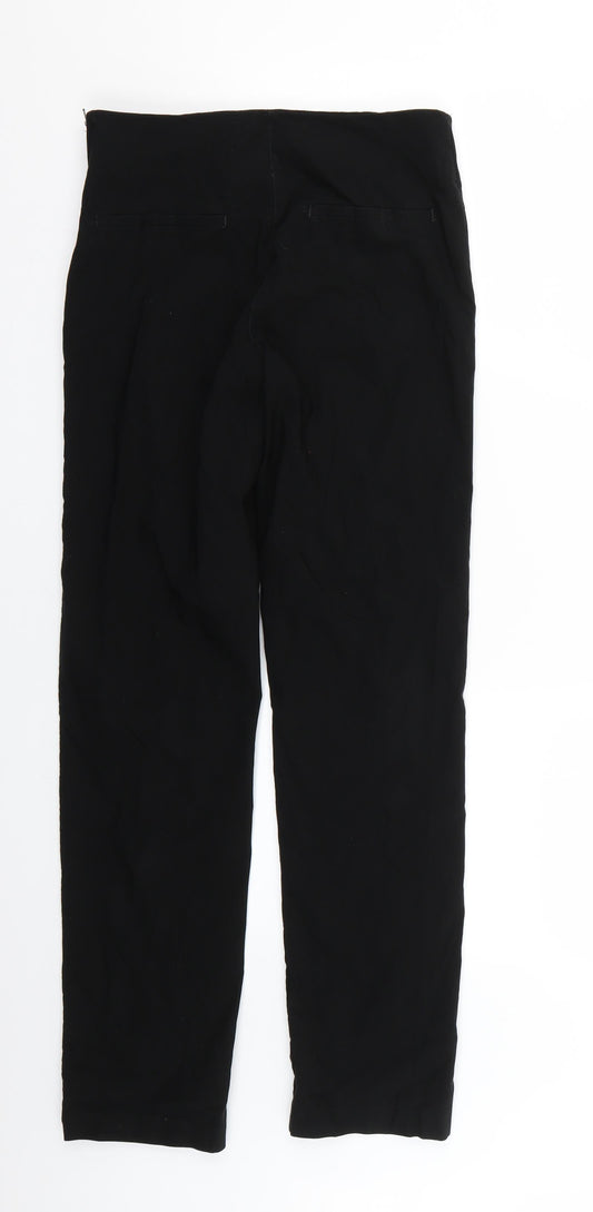George Girls Black Cropped Trousers Size 13 Years