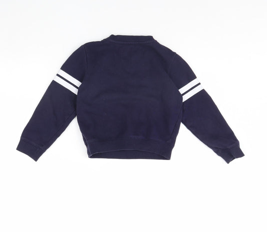 yd Girls Blue Pullover Jumper Size 8 Years