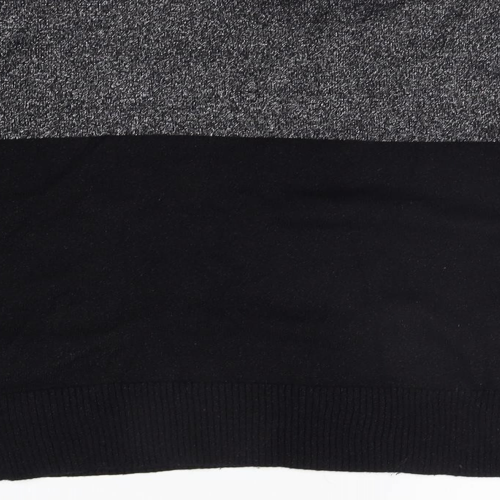 Womens UK Size 12 Divided Grey Pullover Jumper