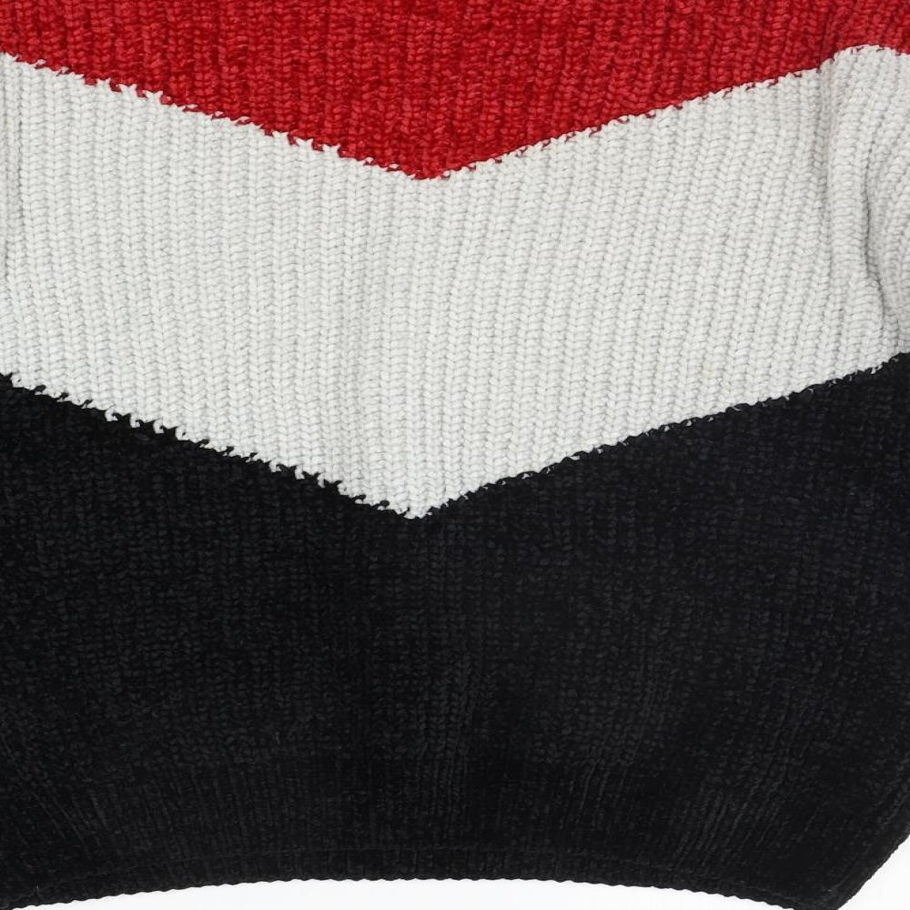 Primark Womens Black Floral Pullover Jumper Size XS - MICKEY MOUSE