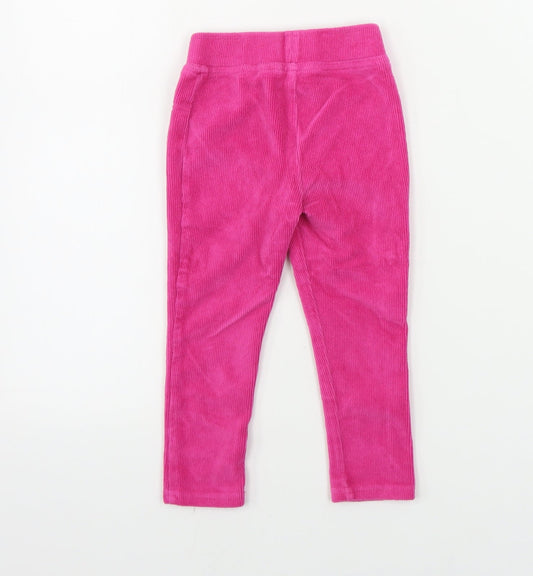 Nutmeg Girls Pink Sweatpants Trousers Size 2 Years