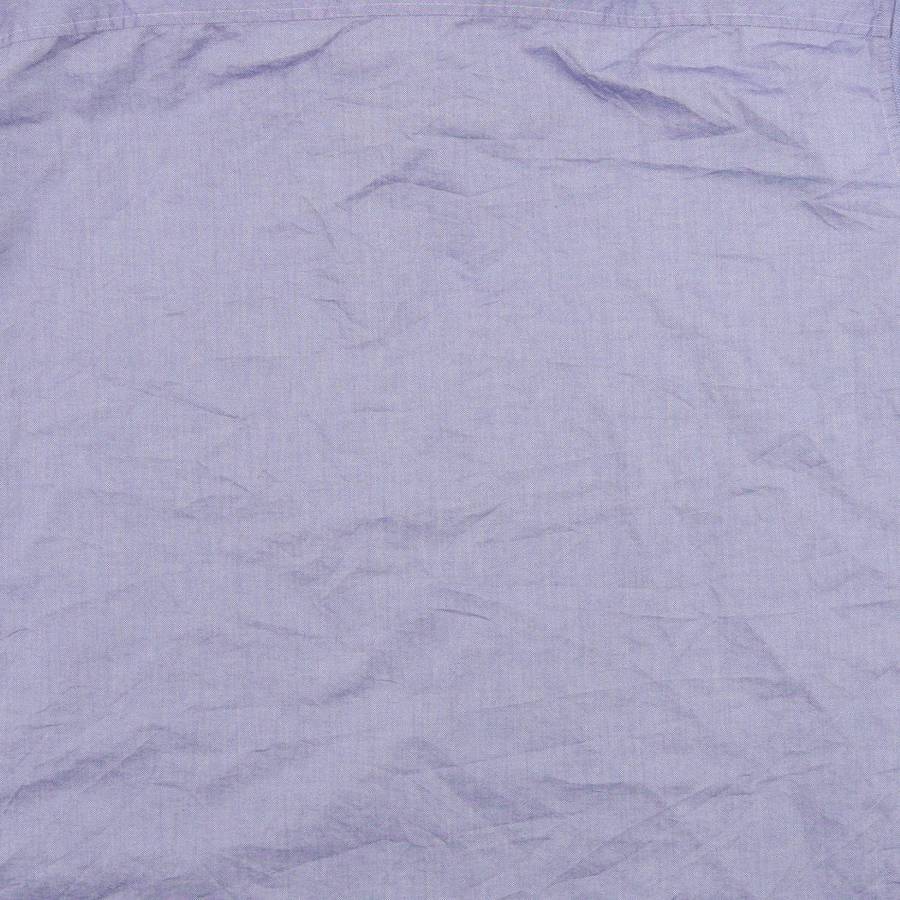 F&F Mens Blue Button-Up Size 15.5