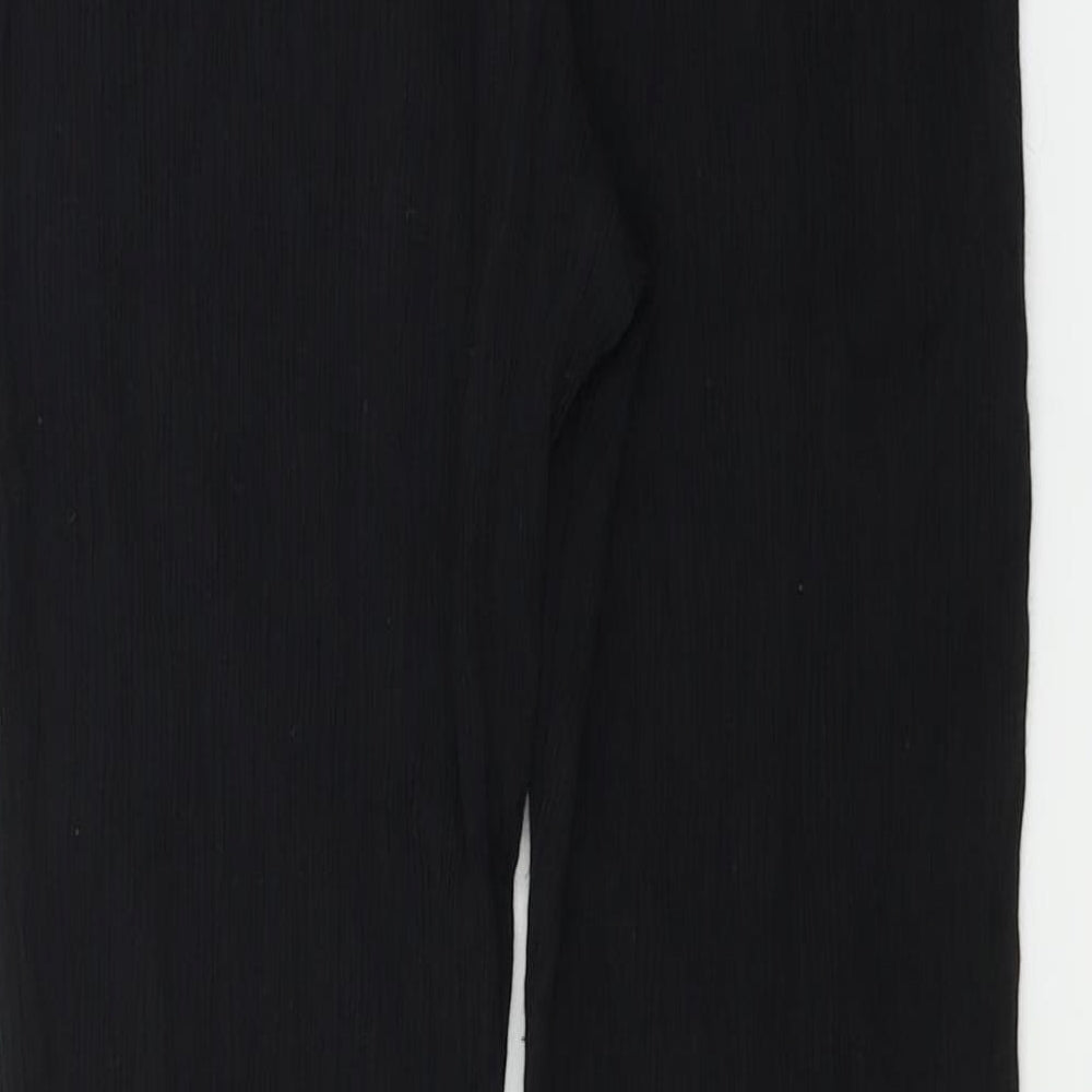 Womens UK Size 12 Damart Regular Fit Black Trousers