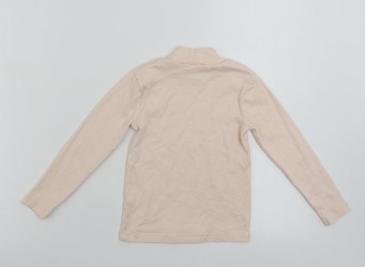 George Girls Pink Basic T-Shirt Size 4-5 Years