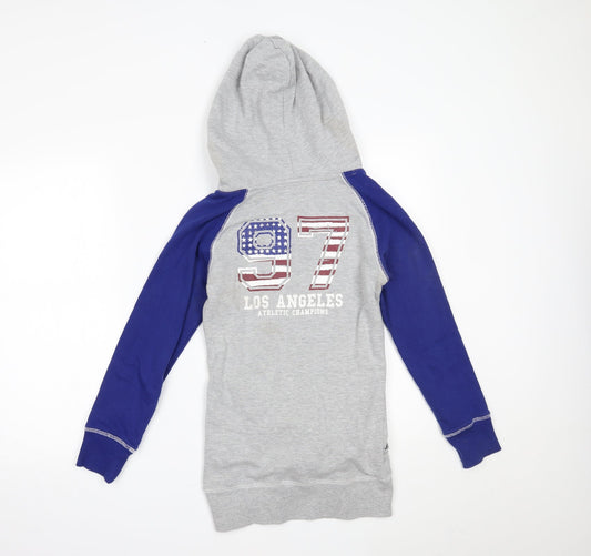 Golddigga Boys Grey Pullover Hoodie Size 11-12 Years