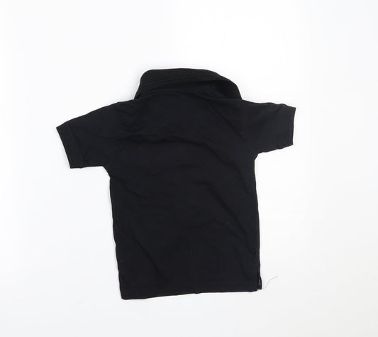 canteene Boys Black Pullover Polo Size 5 Years