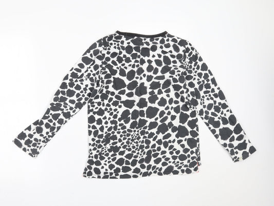 NEXT Girls Multicoloured Animal Print Pullover Jumper Size 12 Years