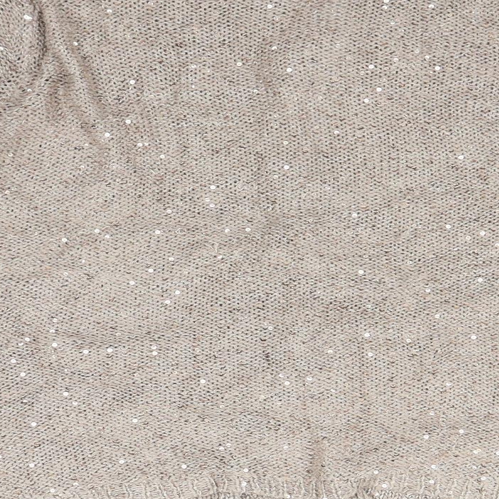 Womens UK Size 12 Marks and Spencer Beige Pullover Jumper